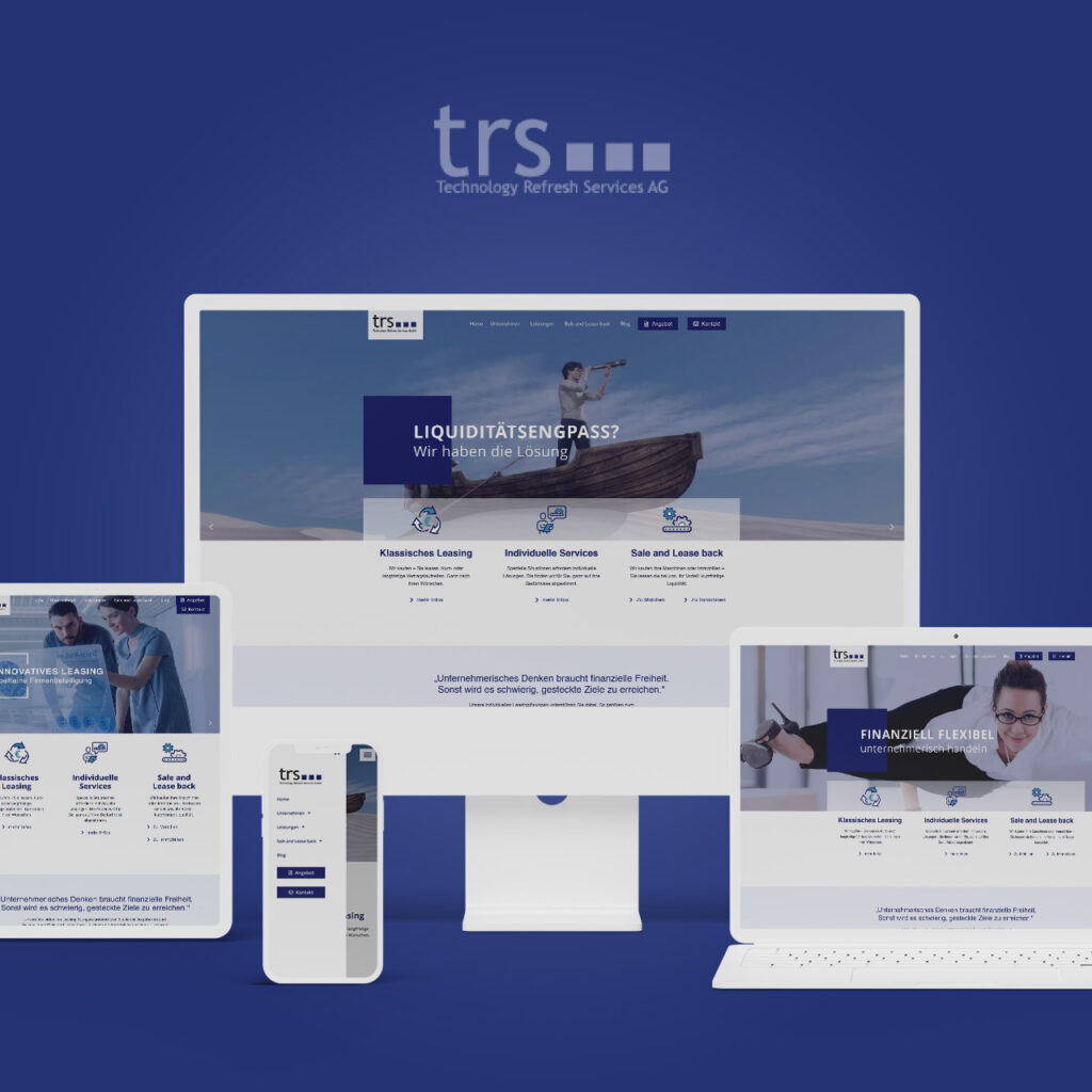 WordPress Relaunch für die trs services gmbh