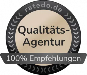 Ratedo Qualitätsagentur Siegel